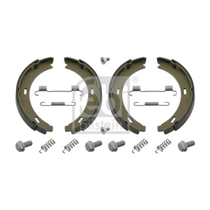 Febi Handbrake Parking Brake Shoe Kit 02100