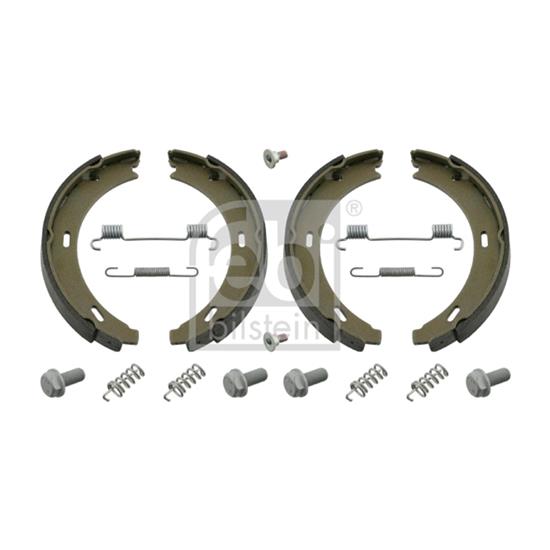 Febi Handbrake Parking Brake Shoe Kit 02100