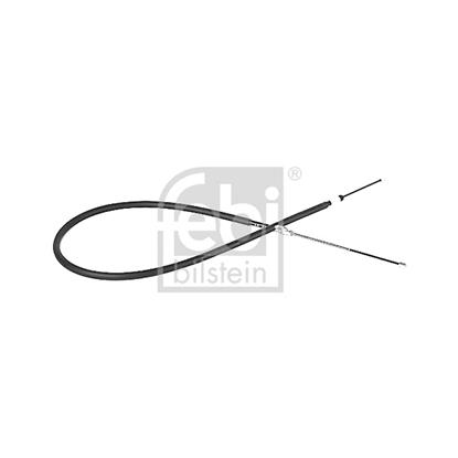 2x Febi Handbrake Parking Brake Cable 09050