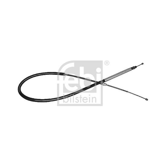 2x Febi Handbrake Parking Brake Cable 09049