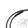 Febi ABS Anti Lock Brake Wheel Speed Sensor 102731