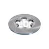 2x Febi Brake Disc 105712