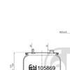 Febi Bellow air suspension 105869