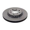 2x Febi Brake Disc 10617