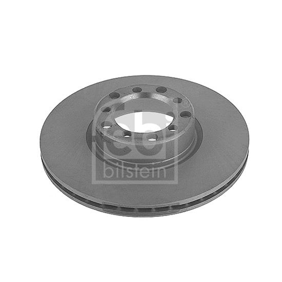 2x Febi Brake Disc 10680