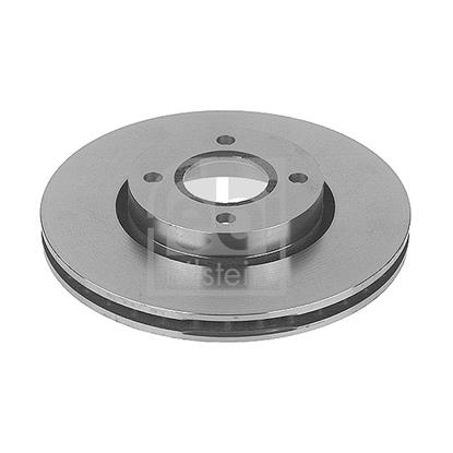 2x Febi Brake Disc 10706