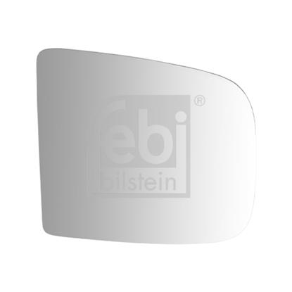 Febi Drivers Cab Outside Rear View Mirror Glass 107872