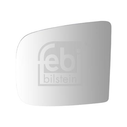Febi Drivers Cab Outside Rear View Mirror Glass 107873