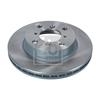 2x Febi Brake Disc 108612