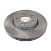 2x Febi Brake Disc 108668