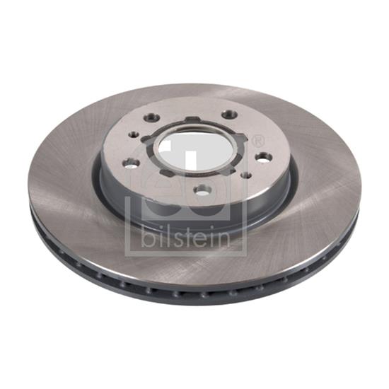 2x Febi Brake Disc 108614