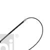 2x Febi Handbrake Parking Brake Cable 12303