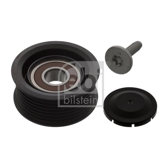 Febi Poly V Ribbed Belt Deflection Guide Pulley 15178