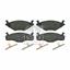 Febi Brake Pad Set 16012