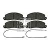 Febi Brake Pad Set 16443