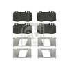 Febi Brake Pad Set 16481