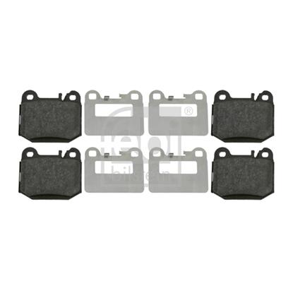 Febi Brake Pad Set 16437