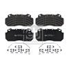 Febi Brake Pad Set 16574