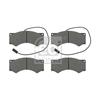 Febi Brake Pad Set 16593