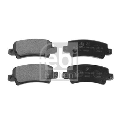 Febi Brake Pad Set 16577