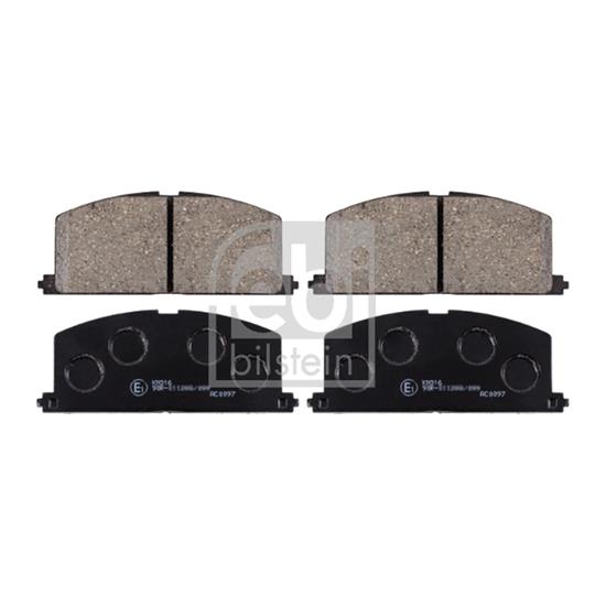 Febi Brake Pad Set 16581