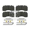 Febi Brake Pad Set 16610