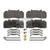 Febi Brake Pad Set 16638