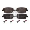 Febi Brake Pad Set 16642