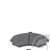 Febi Brake Pad Set 16679