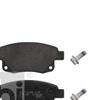 Febi Brake Pad Set 16701