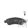 Febi Brake Pad Set 16814