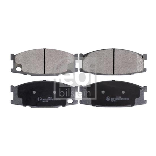 Febi Brake Pad Set 16949