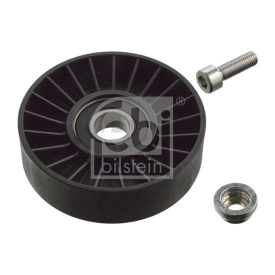 Febi Poly V Ribbed Belt Deflection Guide Pulley 17544