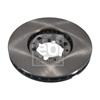 2x Febi Brake Disc 176991