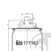 Febi Bellow air suspension 177162