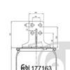 Febi Bellow air suspension 177163