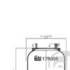 Febi Bellow air suspension 178609