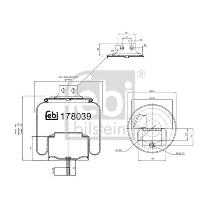 Febi Bellow air suspension 178039