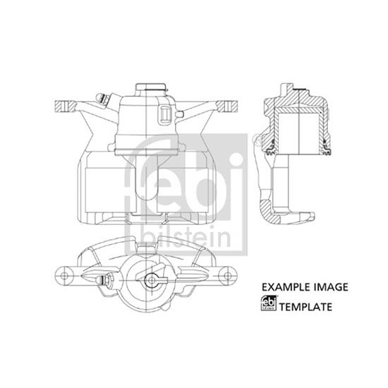 Febi Brake Caliper 178050