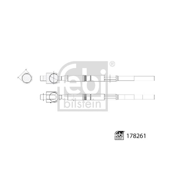 Febi Inner Tie Rod 178261