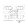 Febi Brake Pad Set 179955