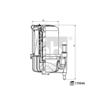 Febi Fuel Filter 179946