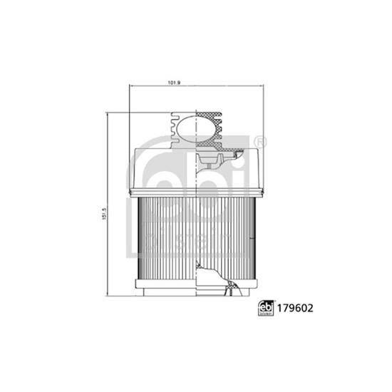 Febi Coolant Filter 179602