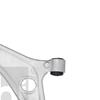 Febi ControlTrailing Arm wheel suspension 181408