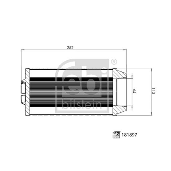 Febi Air Filter 181897