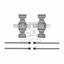 Febi Accessory Kit disc brake pad 181882