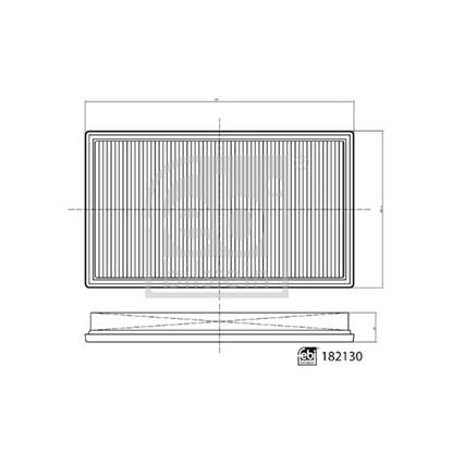 Febi Air Filter 182130