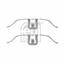 Febi Accessory Kit disc brake pad 182244