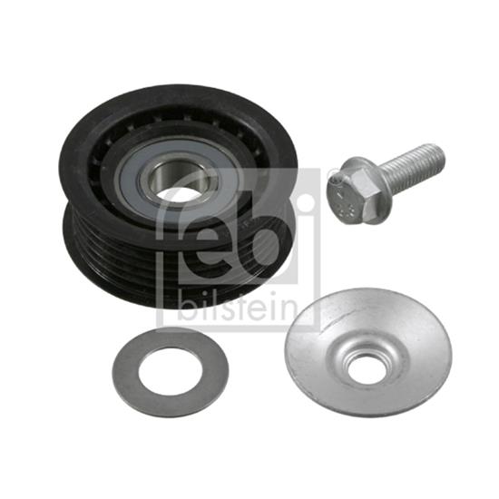 Febi Poly V Ribbed Belt Deflection Guide Pulley 22383