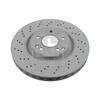 2x Febi Brake Disc 26107